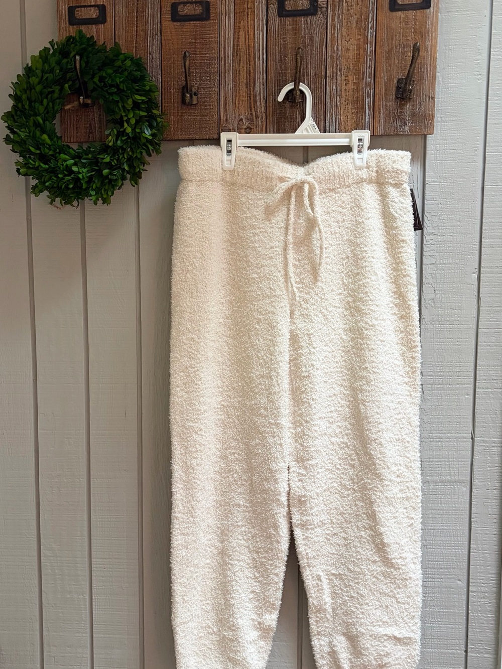 Auden Cream Cozy women’s lounge Joggers